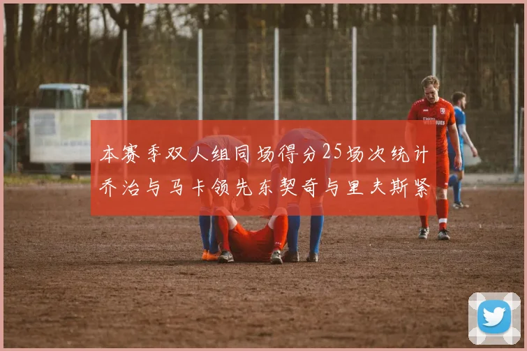 本赛季双人组同场得分25场次统计乔治与马卡领先东契奇与里夫斯紧随其后